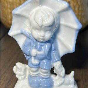 Vintage Enesco Umbrella Boy